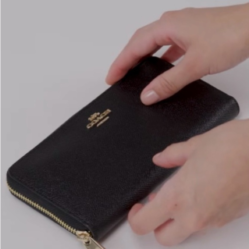 Coach Black Wallet